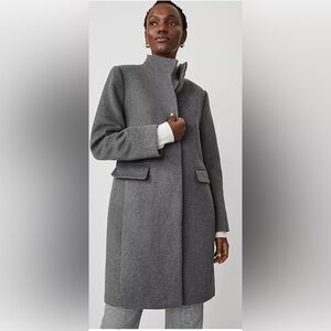Ann Taylor Gray Pea Coat